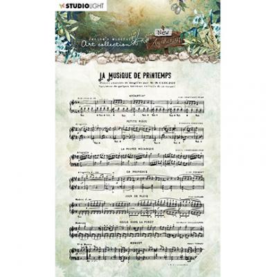 StudioLight New Awakening Clear Stamp - Sheet Music